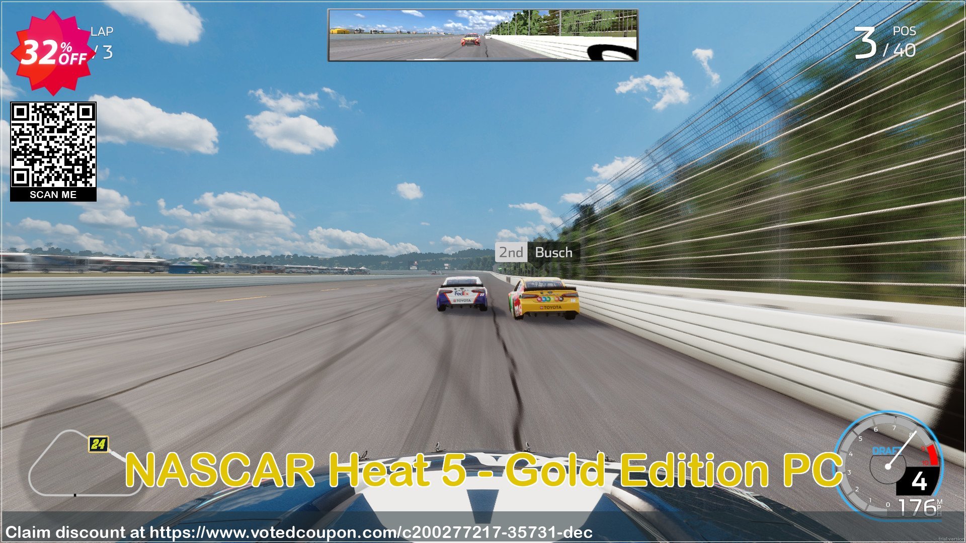 NASCAR Heat 5 - Gold Edition PC Coupon Code May 2024, 32% OFF - VotedCoupon