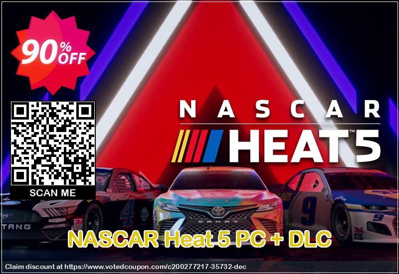 NASCAR Heat 5 PC + DLC Coupon Code May 2024, 90% OFF - VotedCoupon