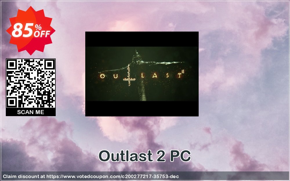 Outlast 2 PC Coupon, discount Outlast 2 PC Deal 2024 CDkeys. Promotion: Outlast 2 PC Exclusive Sale offer 