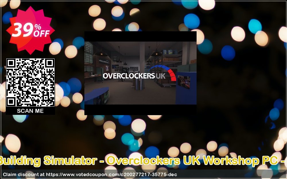 PC Building Simulator - Overclockers UK Workshop PC - DLC Coupon Code Apr 2024, 39% OFF - VotedCoupon