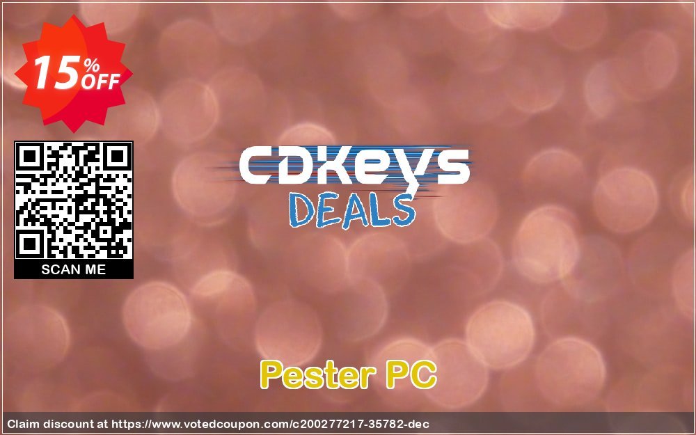 Pester PC Coupon, discount Pester PC Deal 2024 CDkeys. Promotion: Pester PC Exclusive Sale offer 