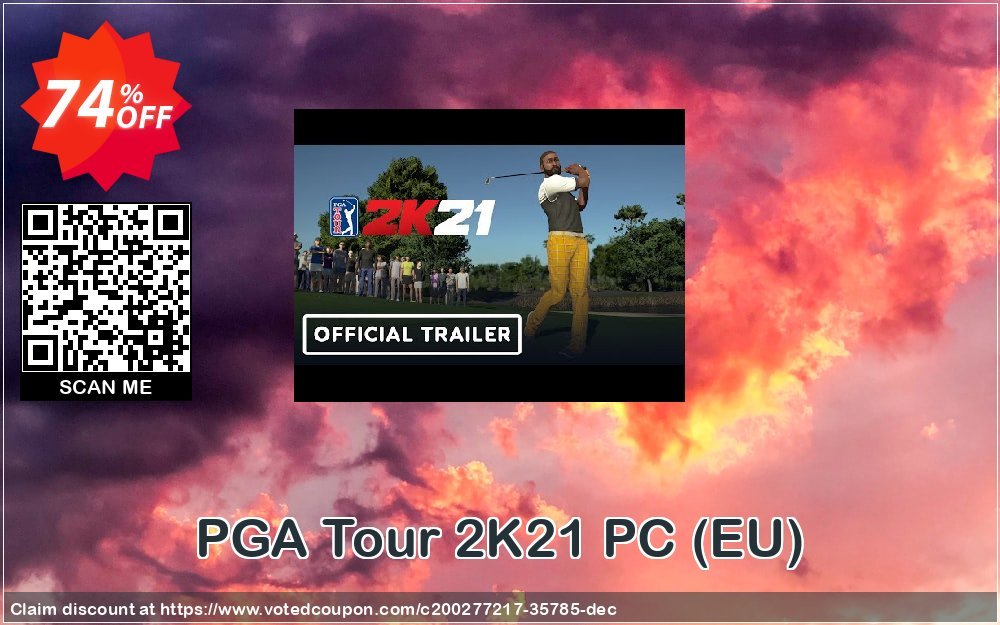 PGA Tour 2K21 PC, EU  Coupon Code May 2024, 74% OFF - VotedCoupon