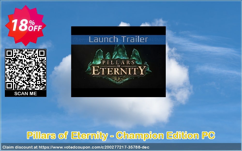 Pillars of Eternity - Champion Edition PC Coupon Code Apr 2024, 18% OFF - VotedCoupon