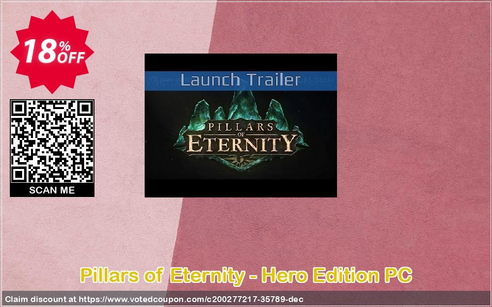 Pillars of Eternity - Hero Edition PC Coupon Code Apr 2024, 18% OFF - VotedCoupon
