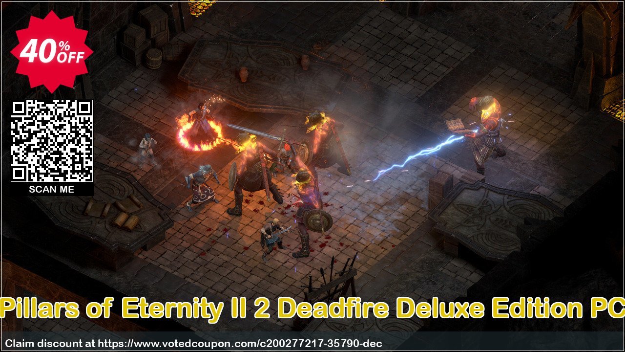 Pillars of Eternity II 2 Deadfire Deluxe Edition PC Coupon Code Apr 2024, 40% OFF - VotedCoupon