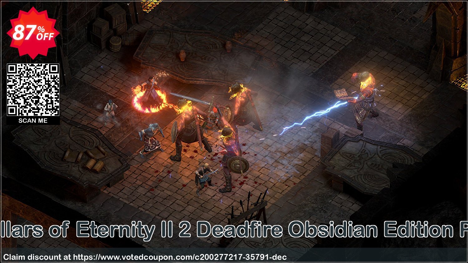 Pillars of Eternity II 2 Deadfire Obsidian Edition PC Coupon Code Apr 2024, 87% OFF - VotedCoupon