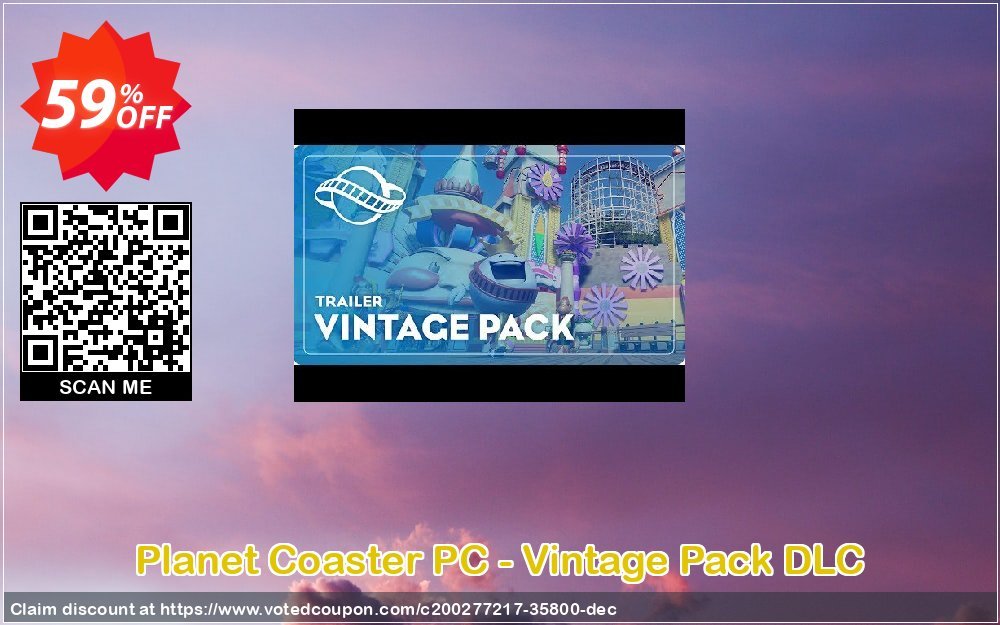 Planet Coaster PC - Vintage Pack DLC Coupon Code Apr 2024, 59% OFF - VotedCoupon