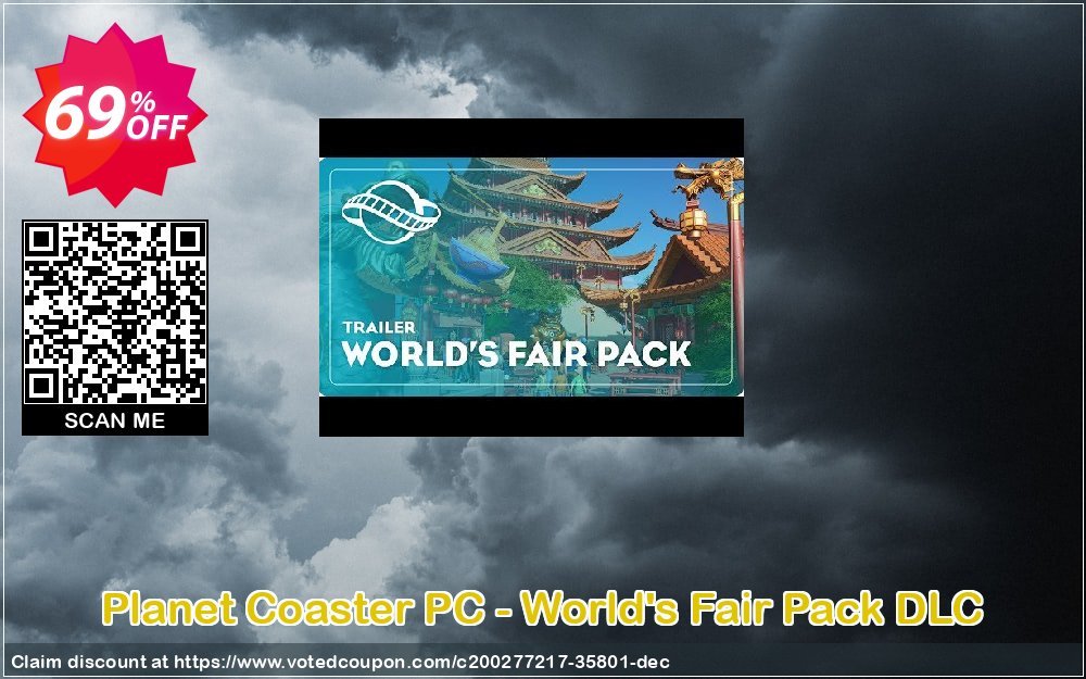 Planet Coaster PC - World&#039;s Fair Pack DLC Coupon, discount Planet Coaster PC - World's Fair Pack DLC Deal 2024 CDkeys. Promotion: Planet Coaster PC - World's Fair Pack DLC Exclusive Sale offer 