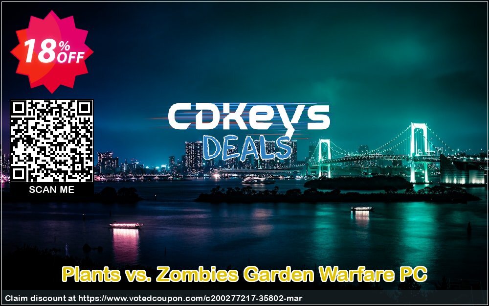 Plants vs. Zombies Garden Warfare PC Coupon Code Apr 2024, 18% OFF - VotedCoupon