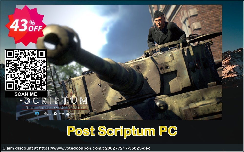 Post Scriptum PC Coupon Code May 2024, 43% OFF - VotedCoupon