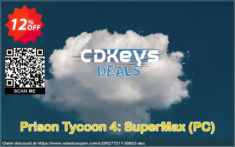 Prison Tycoon 4: SuperMax, PC  Coupon, discount Prison Tycoon 4: SuperMax (PC) Deal 2024 CDkeys. Promotion: Prison Tycoon 4: SuperMax (PC) Exclusive Sale offer 