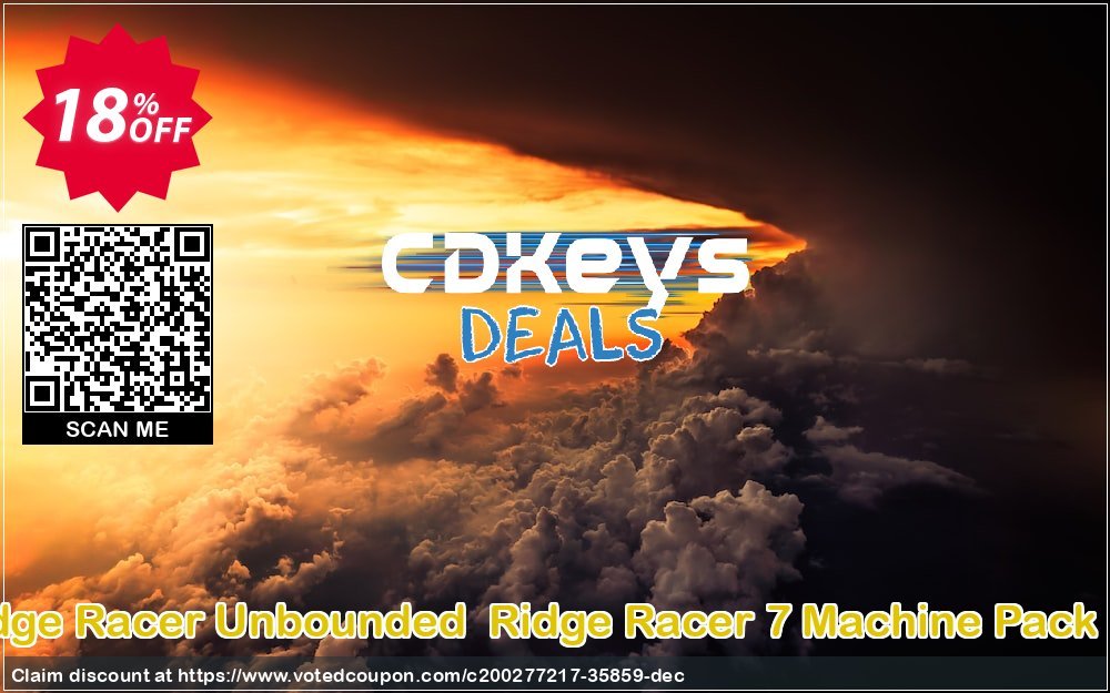 Ridge Racer Unbounded  Ridge Racer 7 MAChine Pack PC Coupon Code Apr 2024, 18% OFF - VotedCoupon