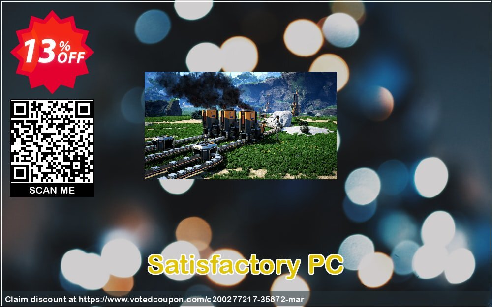 Satisfactory PC Coupon Code Apr 2024, 13% OFF - VotedCoupon