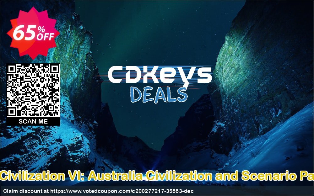 Sid Meier's Civilization VI: Australia Civilization and Scenario Pack PC, WW  Coupon Code May 2024, 65% OFF - VotedCoupon