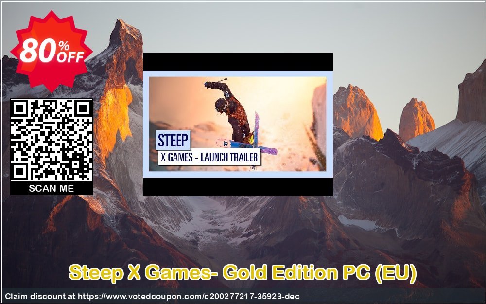 Steep X Games- Gold Edition PC, EU  Coupon, discount Steep X Games- Gold Edition PC (EU) Deal 2024 CDkeys. Promotion: Steep X Games- Gold Edition PC (EU) Exclusive Sale offer 