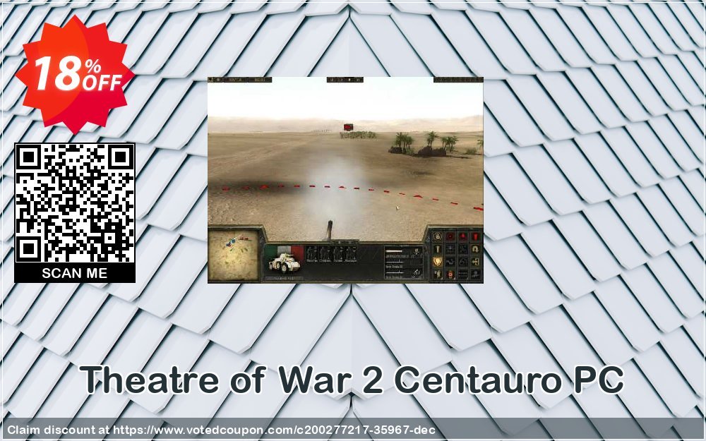 Theatre of War 2 Centauro PC Coupon, discount Theatre of War 2 Centauro PC Deal 2023 CDkeys. Promotion: Theatre of War 2 Centauro PC Exclusive Sale offer 