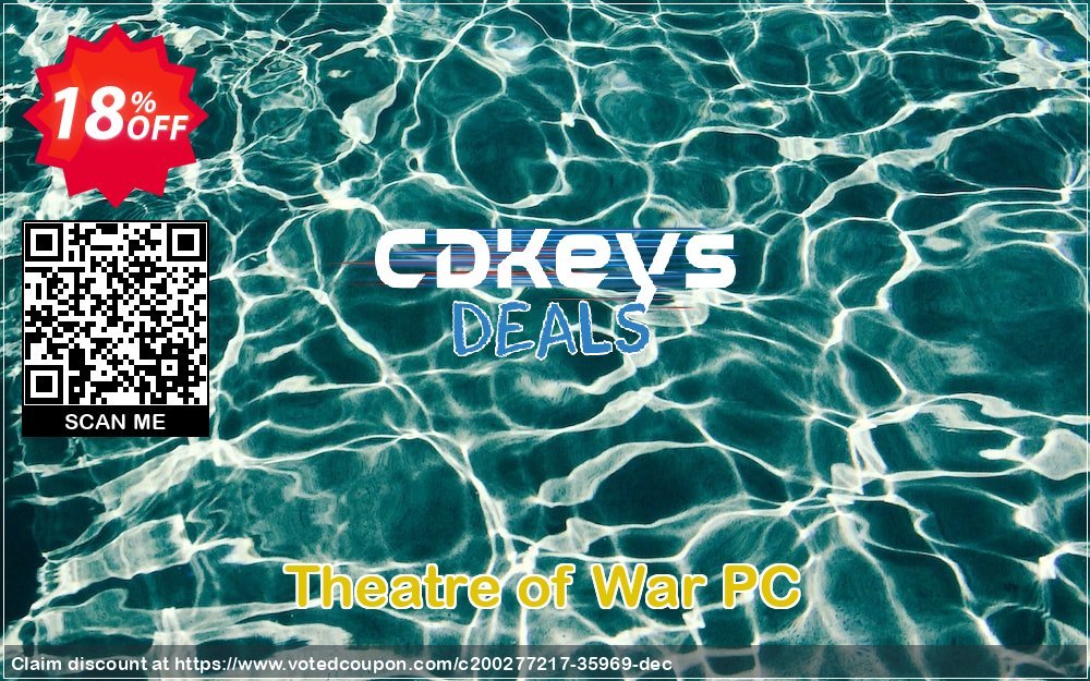 Theatre of War PC Coupon, discount Theatre of War PC Deal 2024 CDkeys. Promotion: Theatre of War PC Exclusive Sale offer 