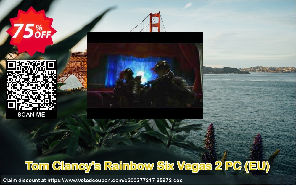 Tom Clancy&#039;s Rainbow Six Vegas 2 PC, EU  Coupon, discount Tom Clancy's Rainbow Six Vegas 2 PC (EU) Deal 2024 CDkeys. Promotion: Tom Clancy's Rainbow Six Vegas 2 PC (EU) Exclusive Sale offer 