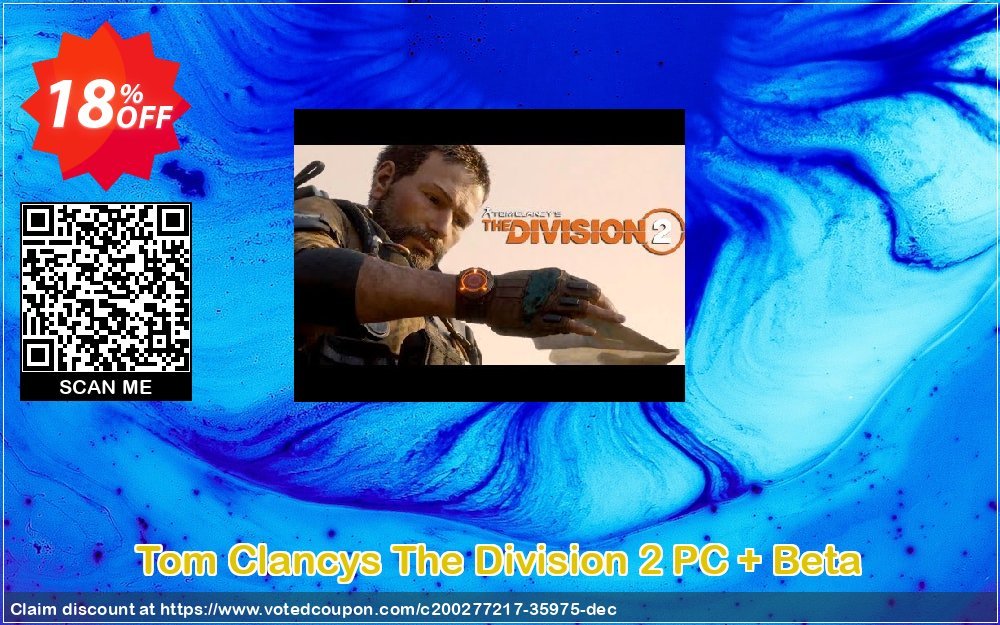 Tom Clancys The Division 2 PC + Beta Coupon Code May 2024, 18% OFF - VotedCoupon