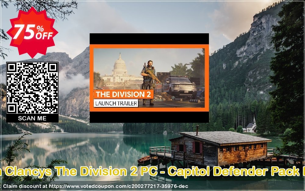 Tom Clancys The Division 2 PC - Capitol Defender Pack DLC Coupon, discount Tom Clancys The Division 2 PC - Capitol Defender Pack DLC Deal 2024 CDkeys. Promotion: Tom Clancys The Division 2 PC - Capitol Defender Pack DLC Exclusive Sale offer 