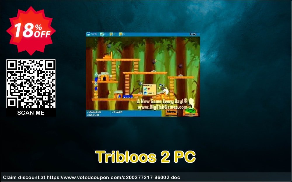 Tribloos 2 PC Coupon, discount Tribloos 2 PC Deal 2024 CDkeys. Promotion: Tribloos 2 PC Exclusive Sale offer 