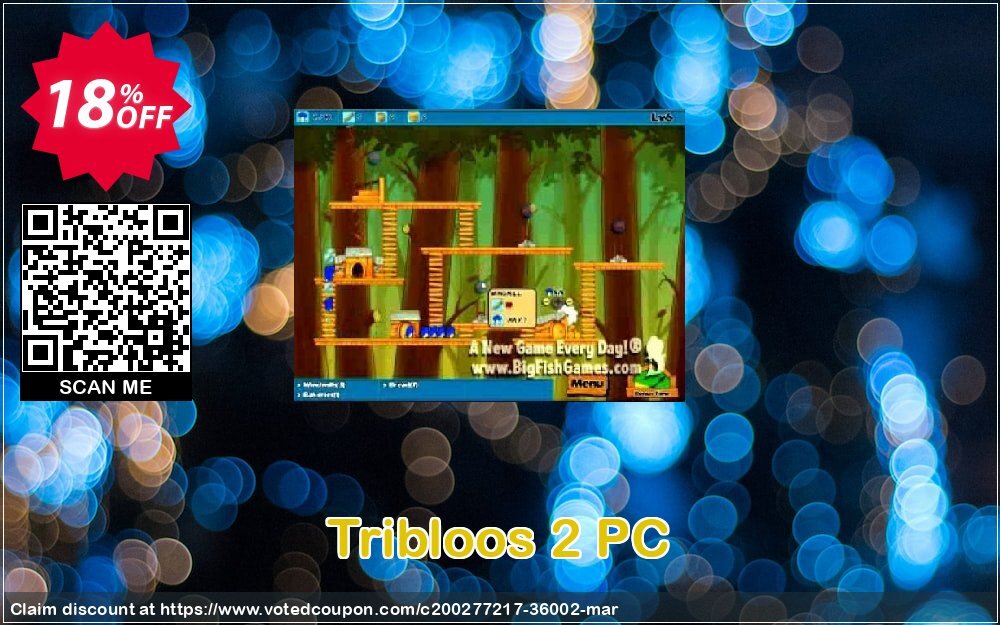 Tribloos 2 PC Coupon, discount Tribloos 2 PC Deal 2024 CDkeys. Promotion: Tribloos 2 PC Exclusive Sale offer 