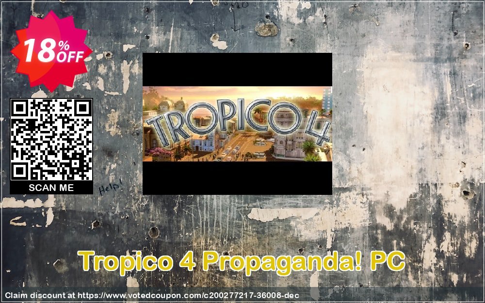 Tropico 4 Propaganda! PC Coupon, discount Tropico 4 Propaganda! PC Deal 2024 CDkeys. Promotion: Tropico 4 Propaganda! PC Exclusive Sale offer 