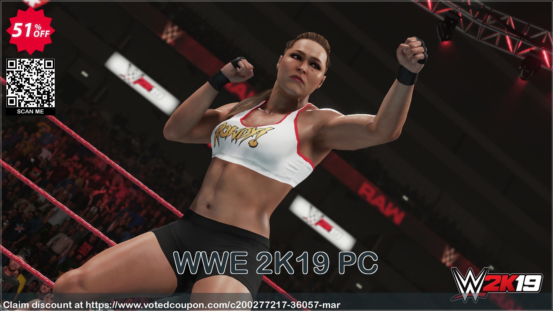 WWE 2K19 PC Coupon, discount WWE 2K19 PC Deal 2024 CDkeys. Promotion: WWE 2K19 PC Exclusive Sale offer 