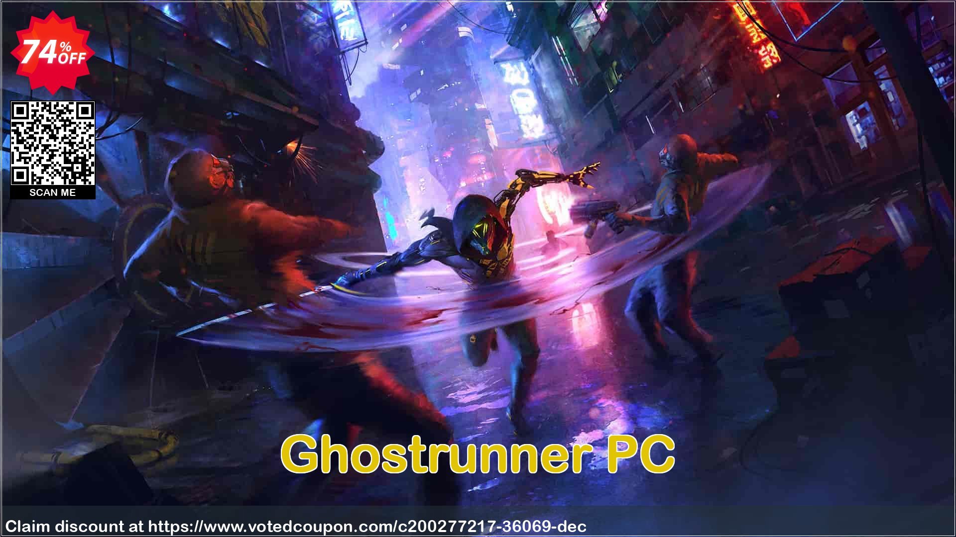 Ghostrunner PC Coupon Code May 2024, 74% OFF - VotedCoupon