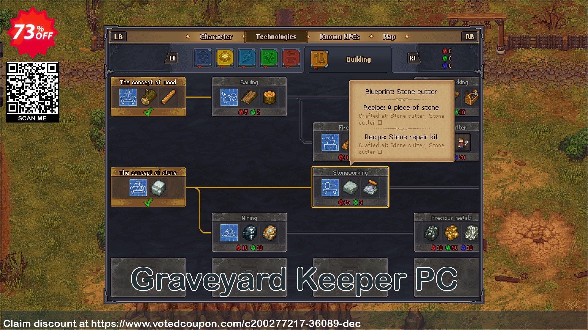 Graveyard Keeper PC Coupon, discount Graveyard Keeper PC Deal 2024 CDkeys. Promotion: Graveyard Keeper PC Exclusive Sale offer 