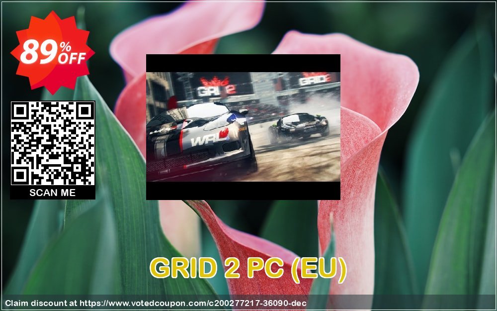 GRID 2 PC, EU  Coupon, discount GRID 2 PC (EU) Deal 2024 CDkeys. Promotion: GRID 2 PC (EU) Exclusive Sale offer 