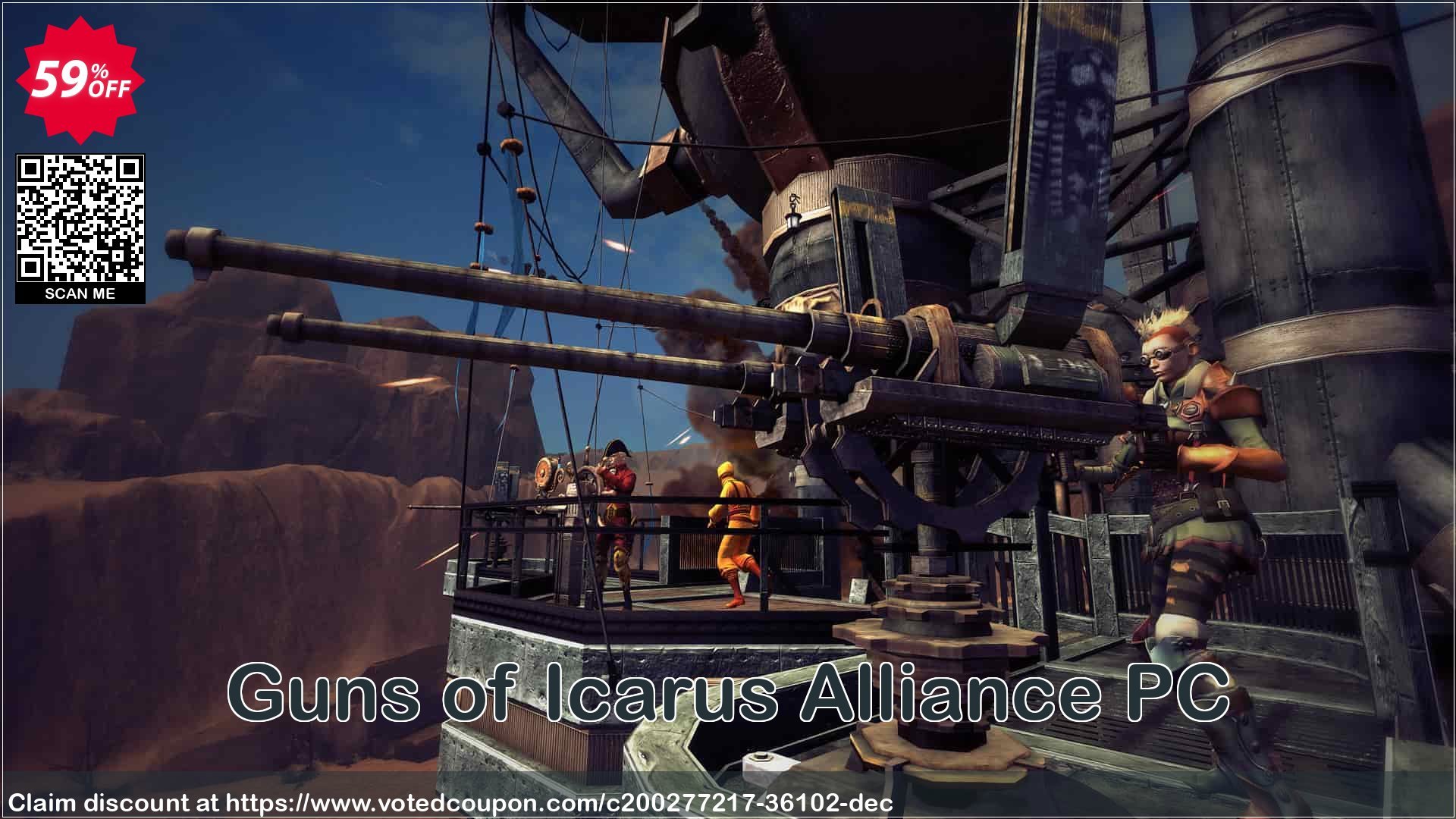 Guns of Icarus Alliance PC Coupon Code May 2024, 59% OFF - VotedCoupon