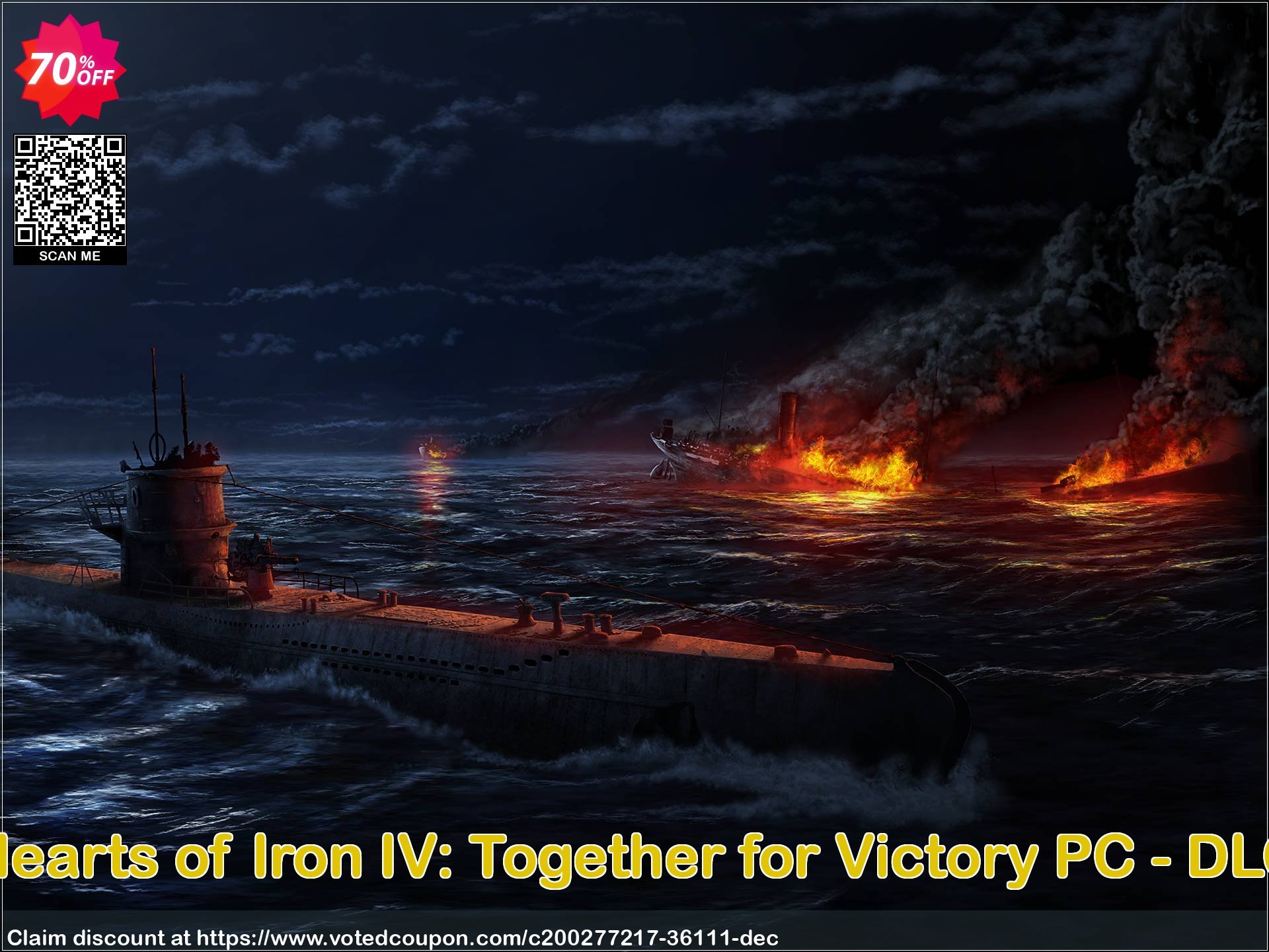Hearts of Iron IV: Together for Victory PC - DLC Coupon Code Apr 2024, 70% OFF - VotedCoupon