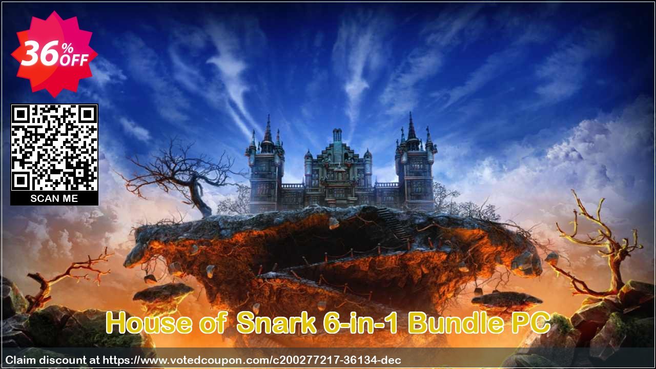 House of Snark 6-in-1 Bundle PC Coupon, discount House of Snark 6-in-1 Bundle PC Deal 2024 CDkeys. Promotion: House of Snark 6-in-1 Bundle PC Exclusive Sale offer 