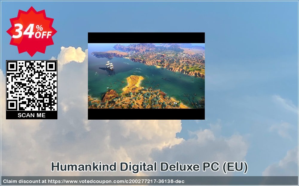Humankind Digital Deluxe PC, EU  Coupon, discount Humankind Digital Deluxe PC (EU) Deal 2024 CDkeys. Promotion: Humankind Digital Deluxe PC (EU) Exclusive Sale offer 