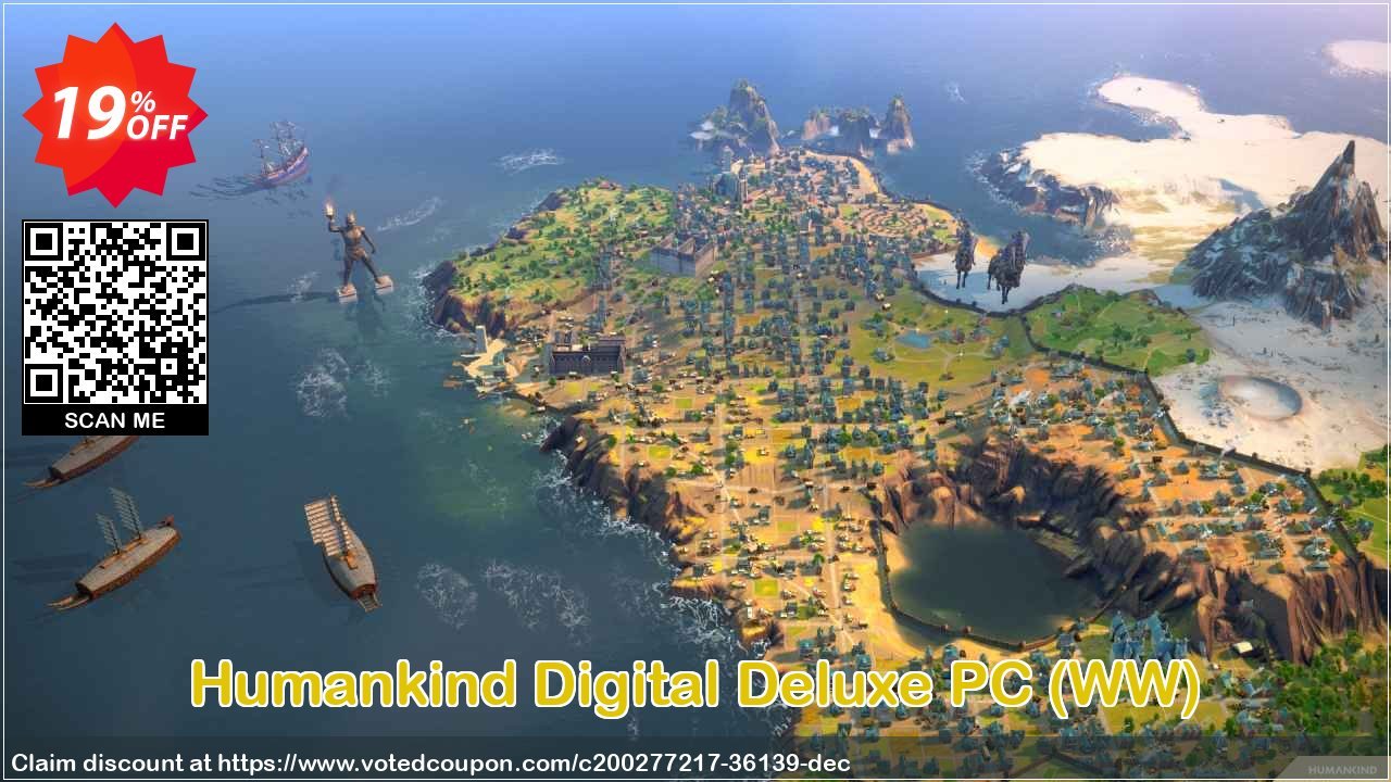 Humankind Digital Deluxe PC, WW  Coupon, discount Humankind Digital Deluxe PC (WW) Deal 2024 CDkeys. Promotion: Humankind Digital Deluxe PC (WW) Exclusive Sale offer 