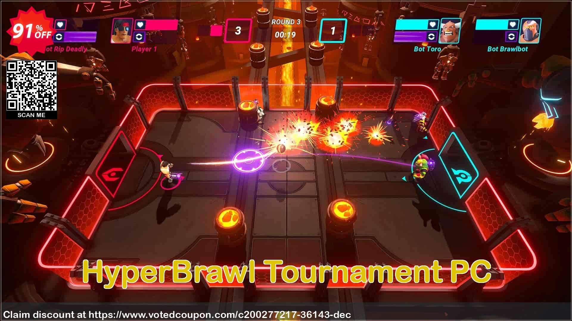 HyperBrawl Tournament PC Coupon, discount HyperBrawl Tournament PC Deal 2024 CDkeys. Promotion: HyperBrawl Tournament PC Exclusive Sale offer 