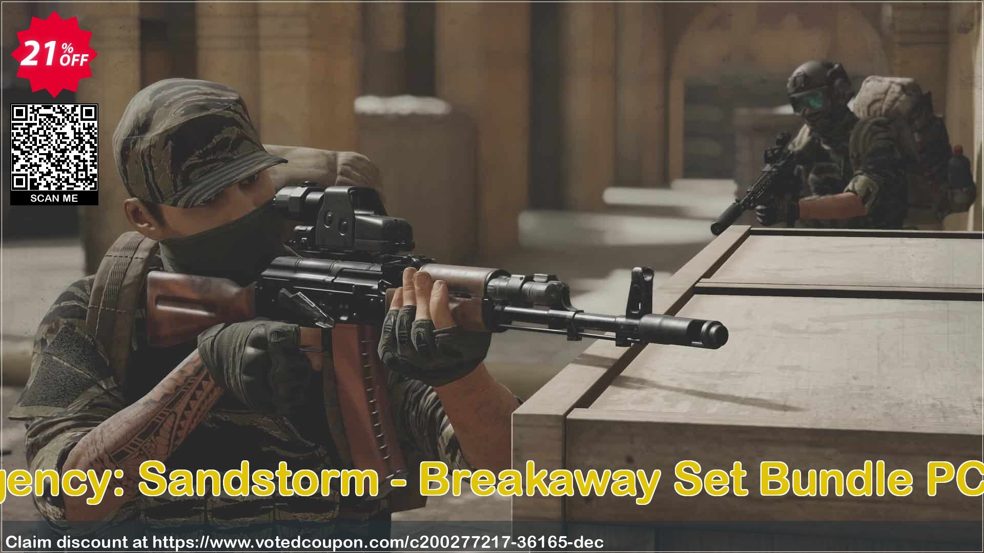 Insurgency: Sandstorm - Breakaway Set Bundle PC - DLC Coupon Code Apr 2024, 21% OFF - VotedCoupon