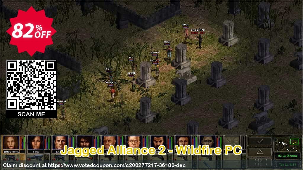 Jagged Alliance 2 - Wildfire PC Coupon, discount Jagged Alliance 2 - Wildfire PC Deal 2024 CDkeys. Promotion: Jagged Alliance 2 - Wildfire PC Exclusive Sale offer 
