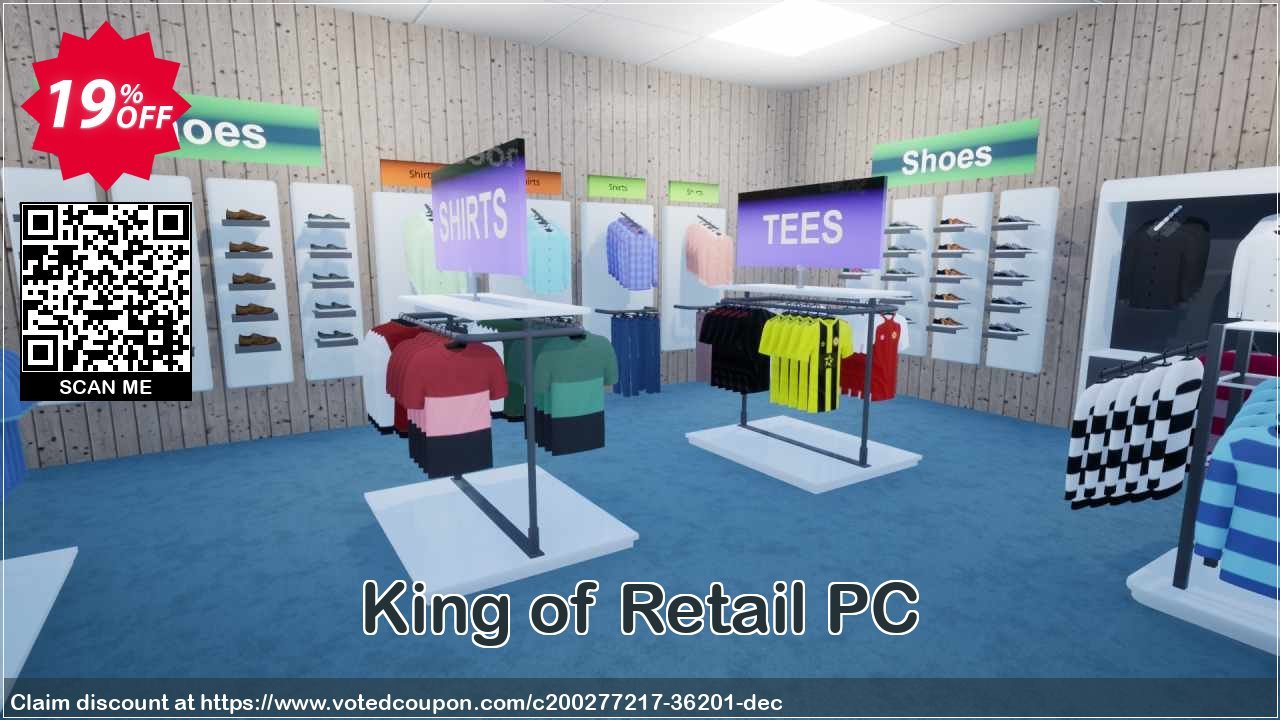 King of Retail PC Coupon, discount King of Retail PC Deal 2024 CDkeys. Promotion: King of Retail PC Exclusive Sale offer 