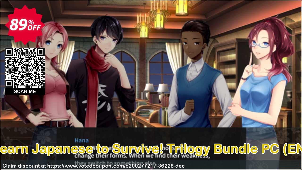 Learn Japanese to Survive! Trilogy Bundle PC, EN  Coupon, discount Learn Japanese to Survive! Trilogy Bundle PC (EN) Deal 2024 CDkeys. Promotion: Learn Japanese to Survive! Trilogy Bundle PC (EN) Exclusive Sale offer 