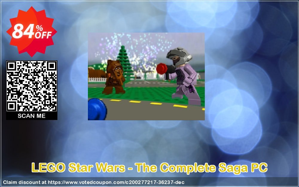LEGO Star Wars - The Complete Saga PC Coupon, discount LEGO Star Wars - The Complete Saga PC Deal 2024 CDkeys. Promotion: LEGO Star Wars - The Complete Saga PC Exclusive Sale offer 
