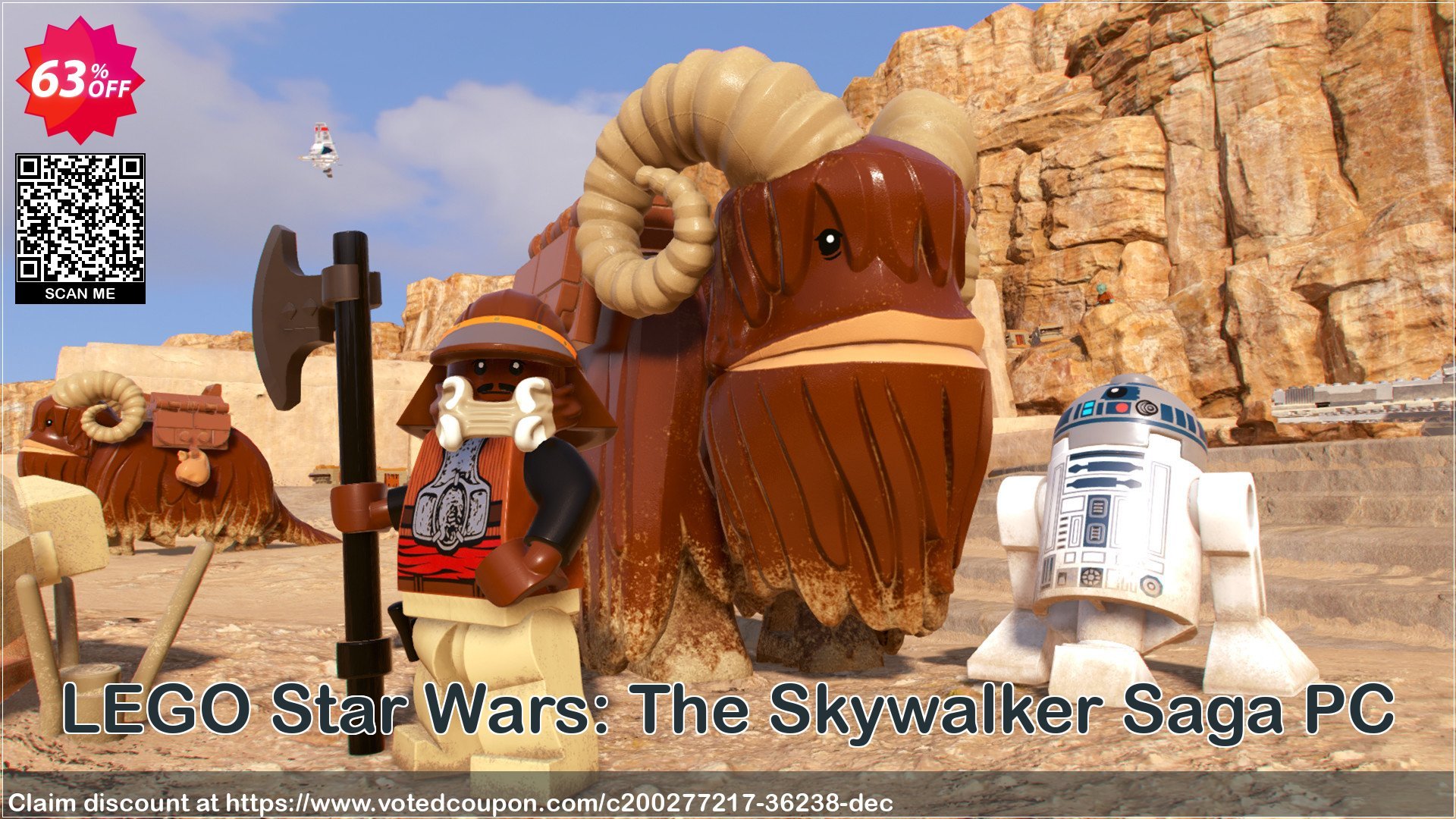 LEGO Star Wars: The Skywalker Saga PC Coupon Code Apr 2024, 63% OFF - VotedCoupon
