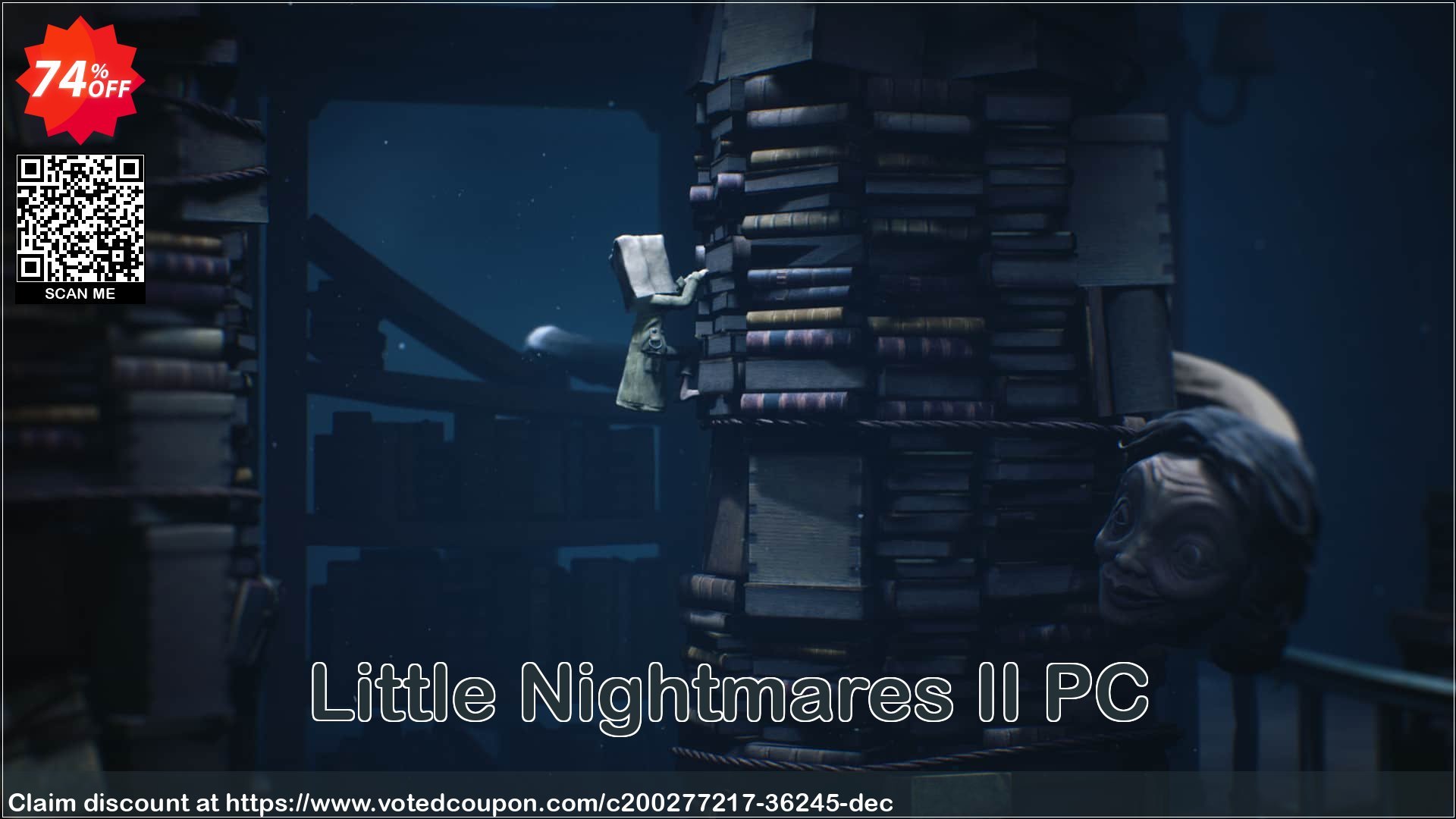 Little Nightmares II PC Coupon Code Apr 2024, 74% OFF - VotedCoupon