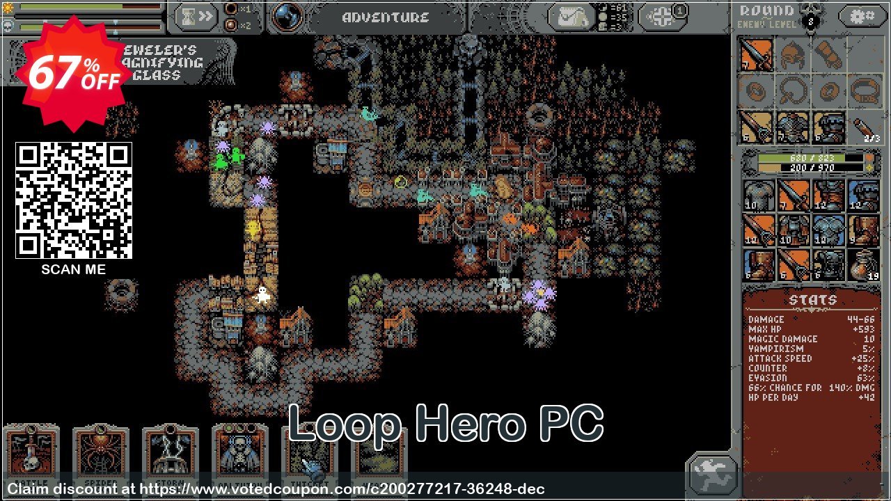 Loop Hero PC Coupon, discount Loop Hero PC Deal 2024 CDkeys. Promotion: Loop Hero PC Exclusive Sale offer 