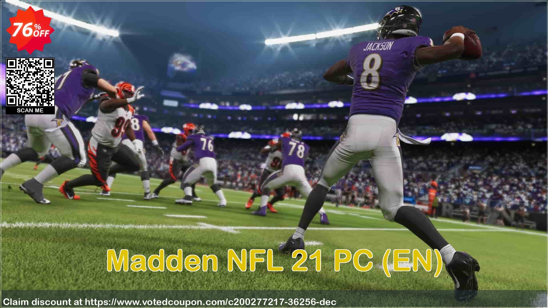 Madden NFL 21 PC, EN  Coupon Code Apr 2024, 76% OFF - VotedCoupon