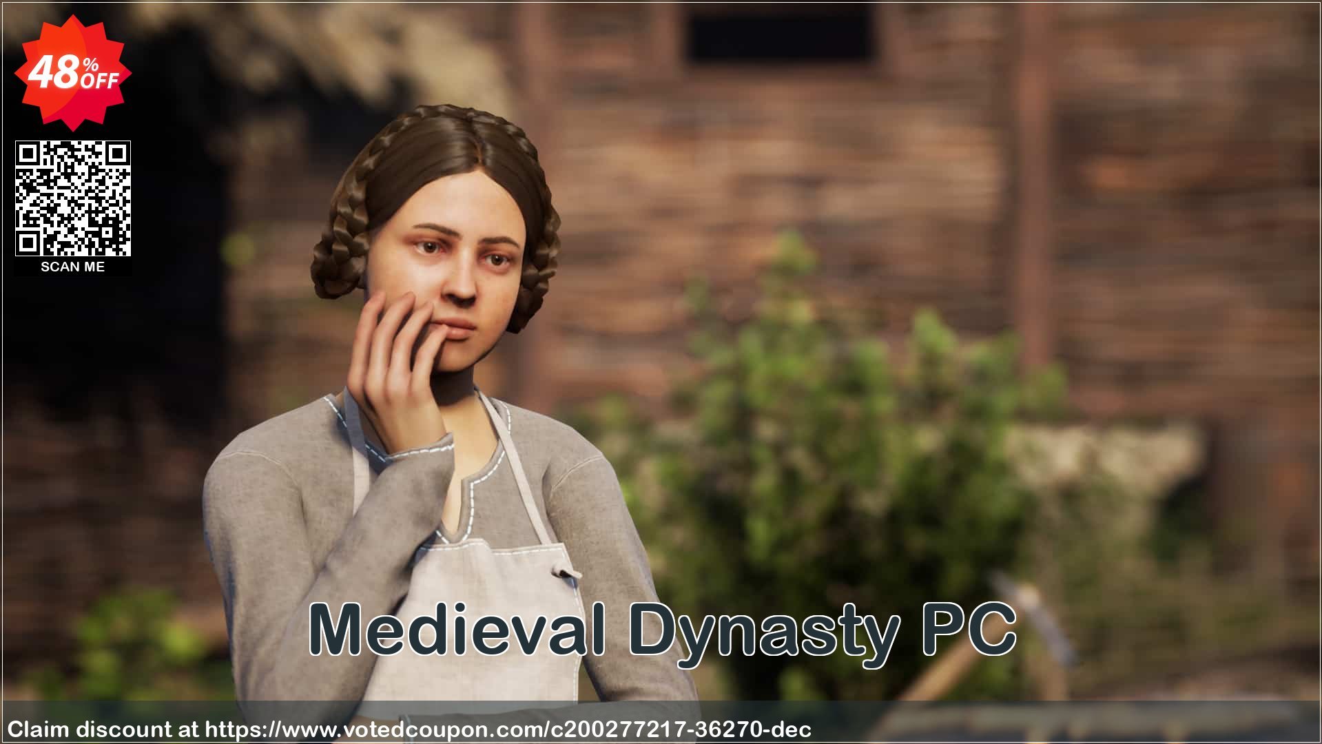 Medieval Dynasty PC Coupon, discount Medieval Dynasty PC Deal 2024 CDkeys. Promotion: Medieval Dynasty PC Exclusive Sale offer 
