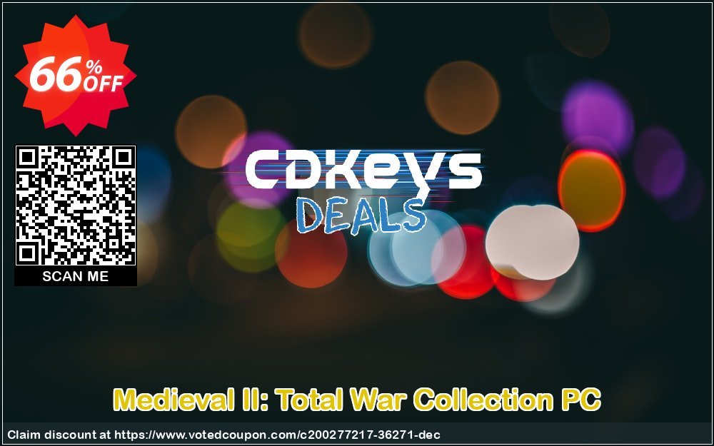 Medieval II: Total War Collection PC Coupon, discount Medieval II: Total War Collection PC Deal 2024 CDkeys. Promotion: Medieval II: Total War Collection PC Exclusive Sale offer 