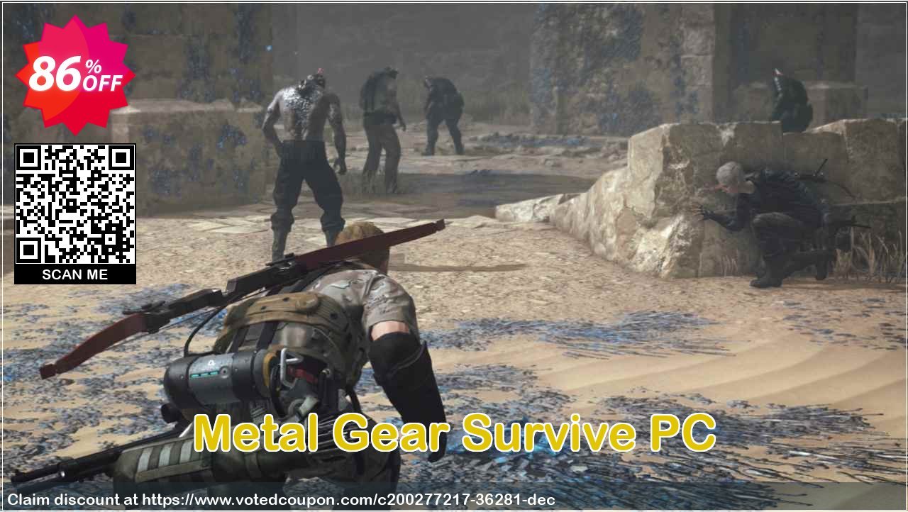 Metal Gear Survive PC Coupon, discount Metal Gear Survive PC Deal 2024 CDkeys. Promotion: Metal Gear Survive PC Exclusive Sale offer 