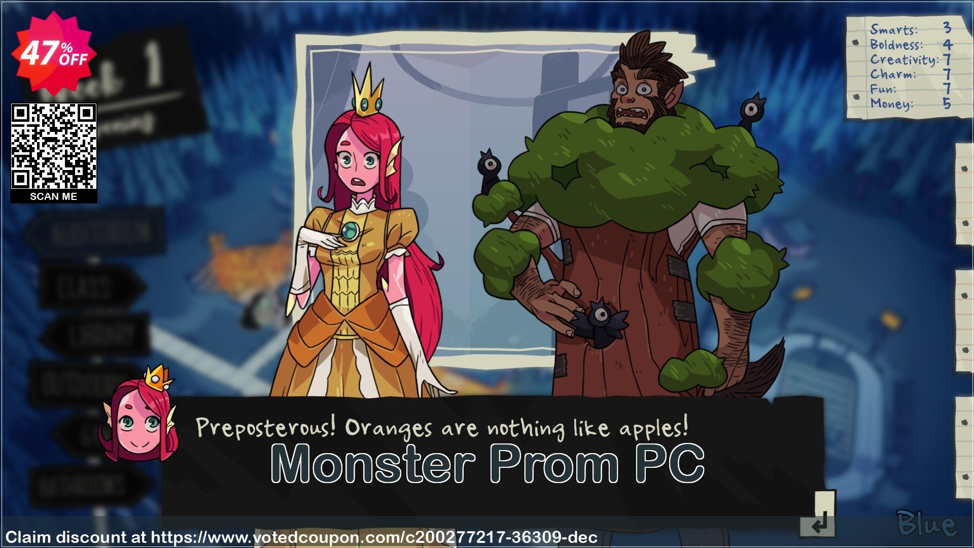 Monster Prom PC Coupon Code May 2024, 47% OFF - VotedCoupon